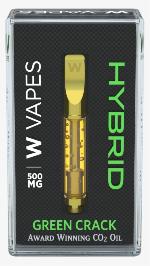 Green Crack Sativa 500mg Premium Cartridge - Bullet #352056