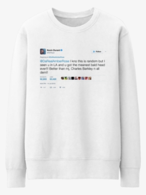 Kevin Durant Amber Rose I Know This Is - Crew Neck #352059