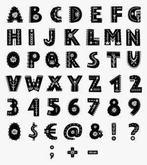 Mexican Font #352241 Mexican Font #352241