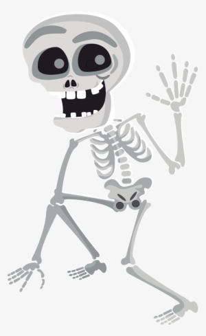 Skeleton Clipart Free Clipart Images Clipartcow - Halloween Clip Art Skeleton #352370