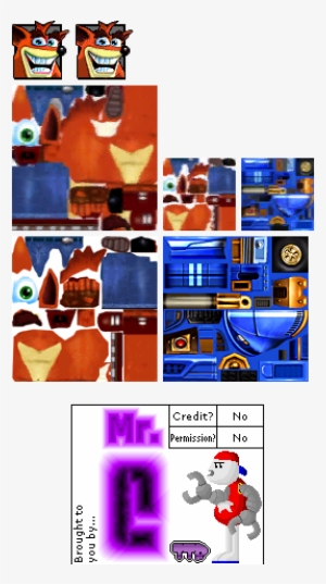 Crash Bandicoot - Crash Nitro Kart Textures #352482