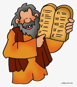 Moses Ten Commandments Clipart #352507