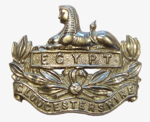 Gloucester Regiment Badge Ww1 #352508