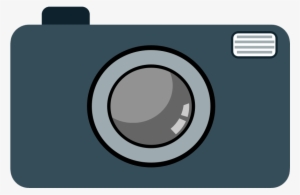 Camera Clipart Digital Camera - Simple Camera Clip Art #352893