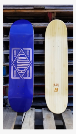 Launch The Inaugural Street Deck Purple/rose Gold - Longboard #353704