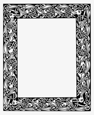 This Free Icons Png Design Of Knotwork Frame #354261
