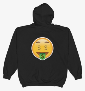Emoji Zip Hoodie - Queen Of The Red Spades #354688
