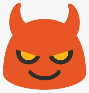 Emoji U1f608 - Svg - Android Devil Emoji #355340