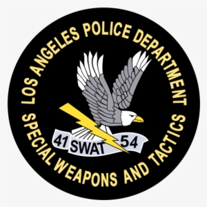 Seal Of Los Angeles Police Department Special Weapons - Lapd Swat Logo Vector #355413