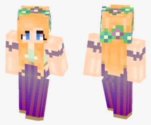 Flower Crown Minecraft Skins - Wood #355462