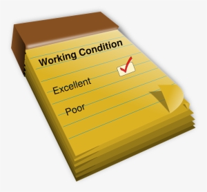 Check - Working Conditions Clip Art #355570