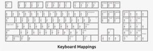 This Free Icons Png Design Of Keyboard Mappings Outline #356137