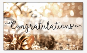 Gold Ribbon Congratulations - Ribbon #356279