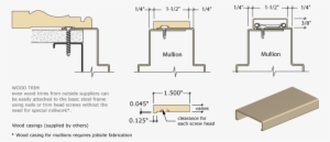 Wood Casing Attachment Graphics Lmage - Jamb #356702