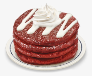 Ihop Red Velvet Pancakes, Ihop Pancakes, Waffles, Los - Red Velvet Cheesecake Pancakes Ihop #356784