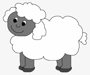Sheep Black And White Clip Art Sheep Mask Clipart - Farm Sheep Clipart #356972