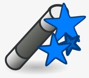 Magic Wand Blue Svg Clip Arts 600 X 527 Px #356995
