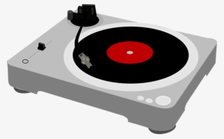 Record Player Clipart Transparent - Turntable Png #357063