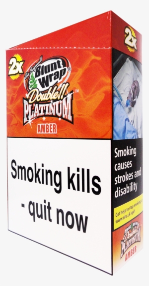 Blunt Wrap Double Platinum Amber - Double Platinum Blunt Wrap Amber #357391