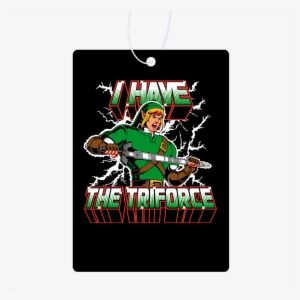 I Have The Triforce Air Freshener - He Man Vs Star Wars #357432