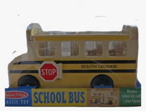 Customized South Orange School Bus Melissa & Doug - Melissa & Doug School Bus Wooden Play Set With #357532