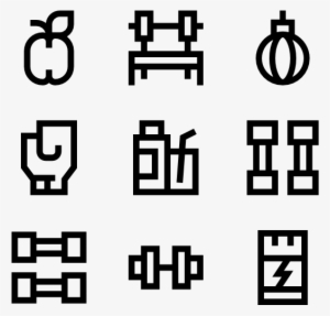 Fitness - Swimming Pool Icons #357566