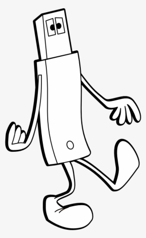 Zipper Clipart Transparent - Pen Drive Clipart Png #357612