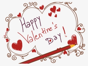Happy Valentine's Day Png Transparent Images - Happy Valentines Day Sticker (oval) #357660