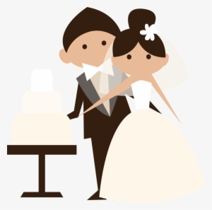 Png Wedding Clip Art And Papercutting - Groom And Bride Emoji #357732