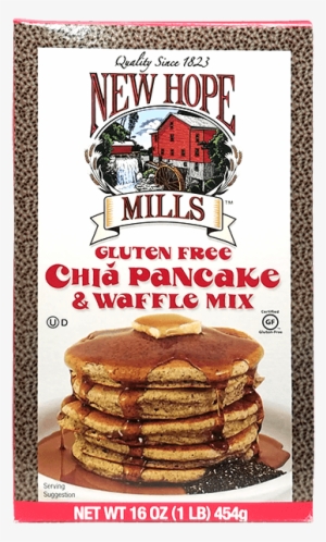 Gluten Free Chia Pancake Mix - New Hope Mills Sugar Free Pancake And Waffle Mix, 9 #357815