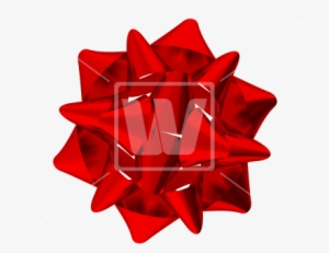 Red Gift Bow Png - Origami #357919