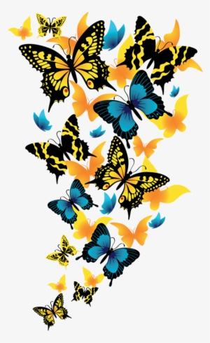 Butterflies Flying Transparent Background #358254