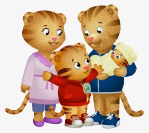 Daniel Tiger And His Family Png - Daniel The Tiger Family #359144
