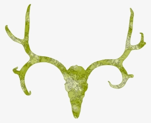 Best Deer Skull Clip Art - Antler #359192