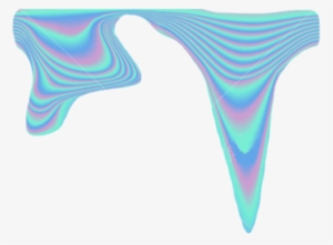 Holographic Holo Dip Drip Drop Water Tear Aesthetic - Picsart Photo Studio #359320