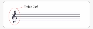 Music Notation - Treble Clef - Slope #359418