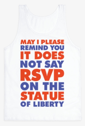 It Does Not Say Rsvp On The Statue Of Liberty Tank - Pizza Poem Roses Are Red #359720