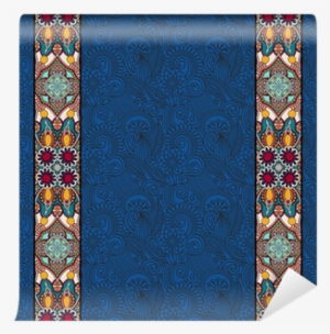 Lace Border Stripe In Ornate Floral Background, Vector - Lace #359876