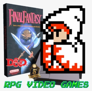 Final Fantasy D&d 5e White Mage - Final Fantasy White Mage 8 Bit #3500001
