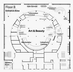 Floor B With Projects - Diagram #3500067