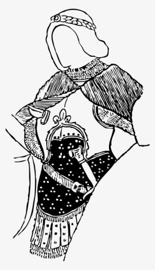 Attire,medieval - Clip Art #3500621