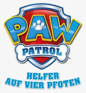 Paw Patrol Helfer Auf Vier Pfoten Logo Paw Patrol German - Paw Patrol Logo No Background #3500896