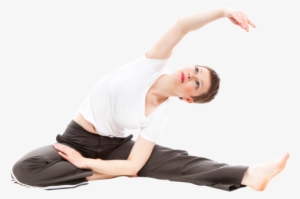 Woman Sitting Yoga Pose Png Transparent Image - Yoga Png #3500968