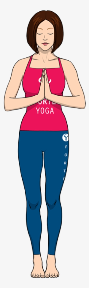 Tadasana Yoga Pose Png 900 - Mountain Yoga Poses #3500998