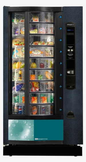 Shopper 2 Black Abstract - Rotating Food Vending Machines For Sale #3502431