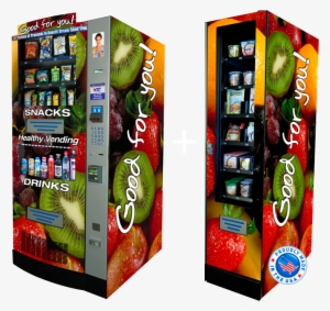 Snack And Drink Vending Machine Stunning Healthy Vending - Vending Machine With Healthy Snacks #3502484