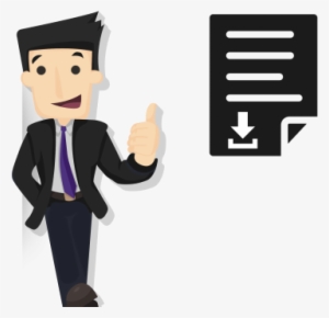 Trainer Accreditation Download - Flat Design Character Businessman #3502864