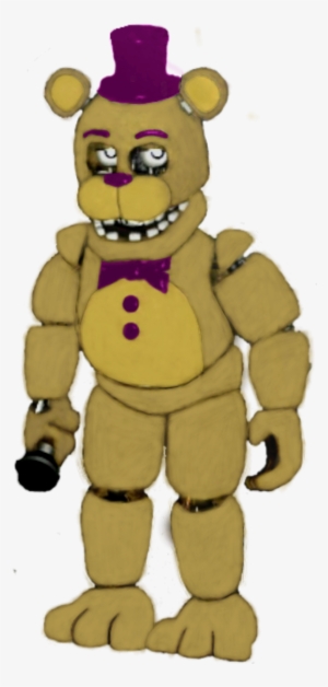 Fnaf 2 Unwithered Fredbear Hallway Freddy S, Fnaf, #3504059