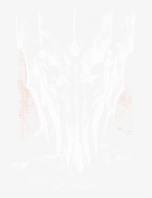 Lord Of The Rings Big Sauron Head Men's Ringer T-shirt - Seoul #3504174