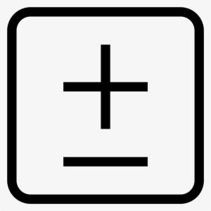 Plus Minus 2 Icon - Lightroom Icon Png #3504282